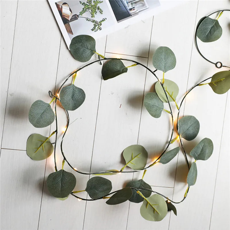 Norvo | Kunstige vinplanter med LED-lamper for oppheng