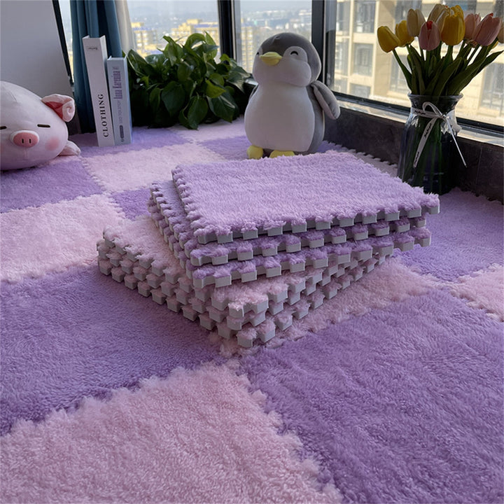 DIY Vinter Plush Puslespill Matte | Norvo