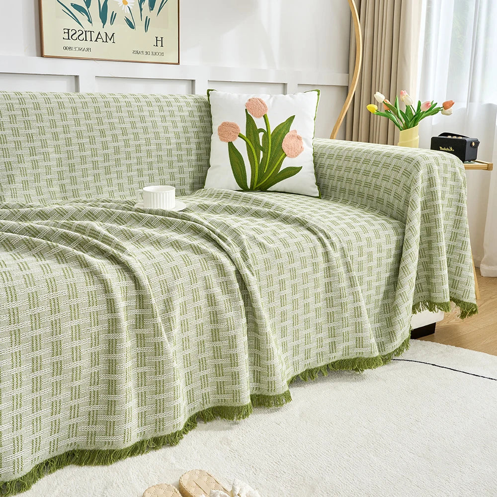 Norvo | DualComfort Vendbar Sofa Som dekke – Stilig, Vaskbar Sofa Beskytter for 3–4 Seters Sofaer