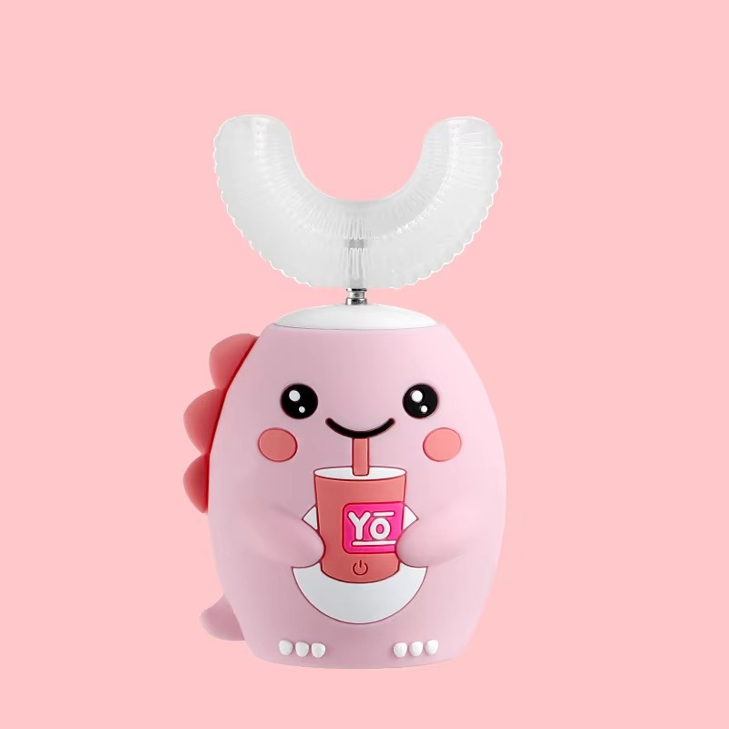 Norvo | Barnvennlig U-formet Sonic Elektrisk Tannbørste med Blått Lys Teknologi