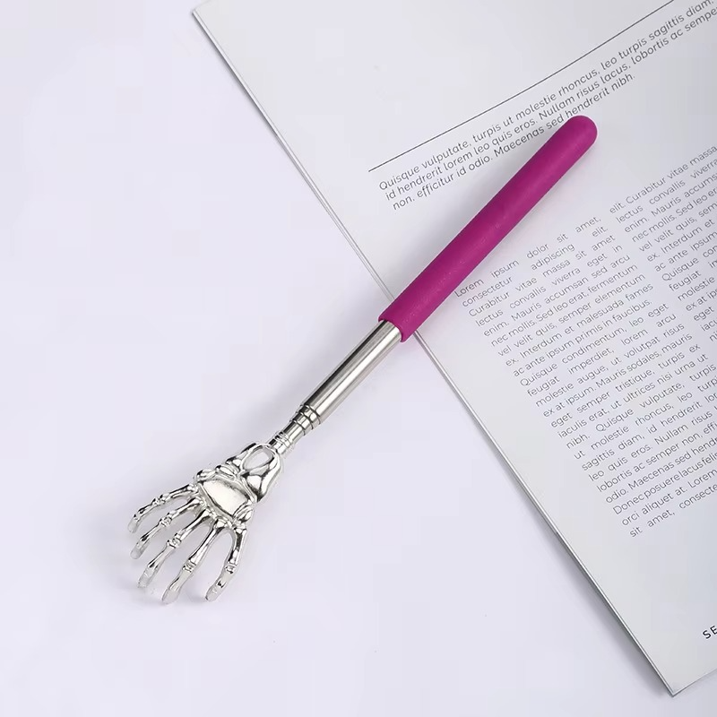 Norvo | Rustfritt stål teleskopisk ryggkløe og massasjeverktøy for mennesker og kjæledyr