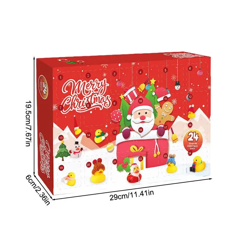 Norvo | DuckMagic – Adventskalender 2025 med 24 Gummiganer – Juleutgave