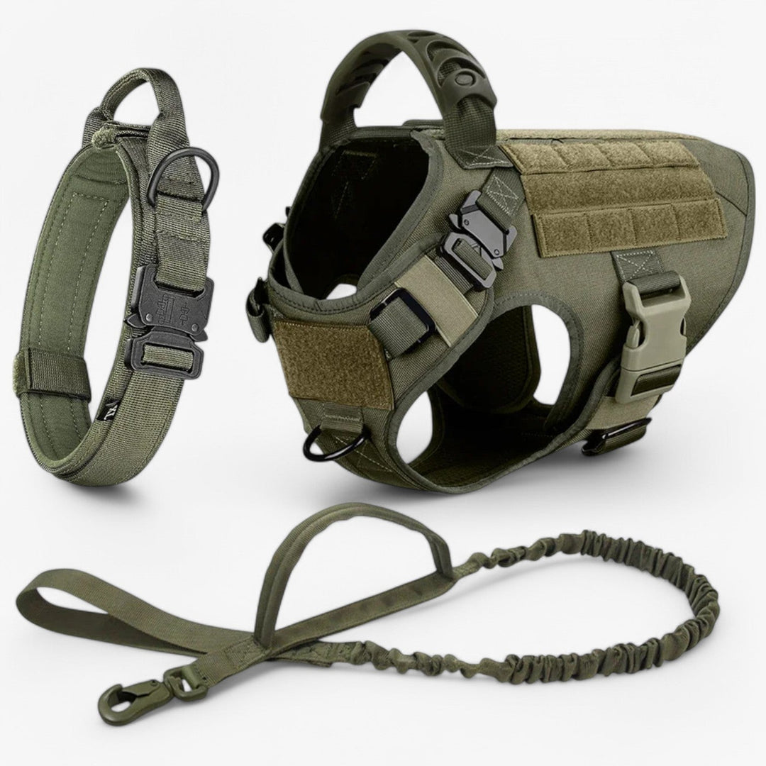 Norvo | KrachtGrip Hundesele – Justerbar Taktisk Sele for Trening & Turer