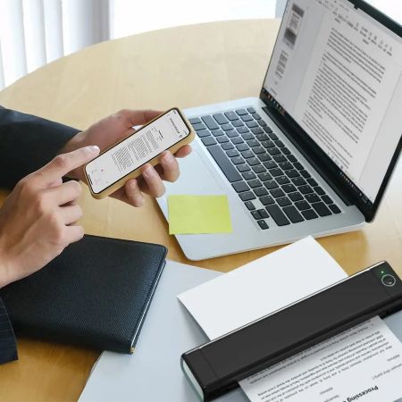 Norvo | Ultimate Wireless A4 Termisk Skriver - Kompatibel med Android, iOS & Laptoper