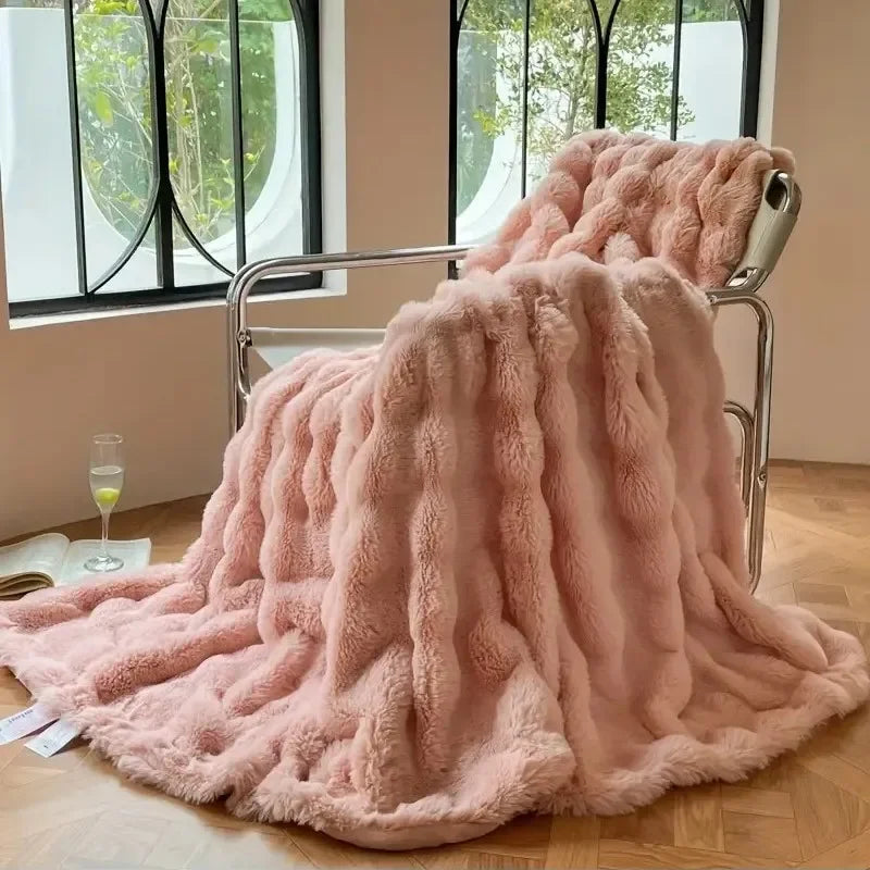 Norvo | PlushCozy | Faux Fur Vinterteppe