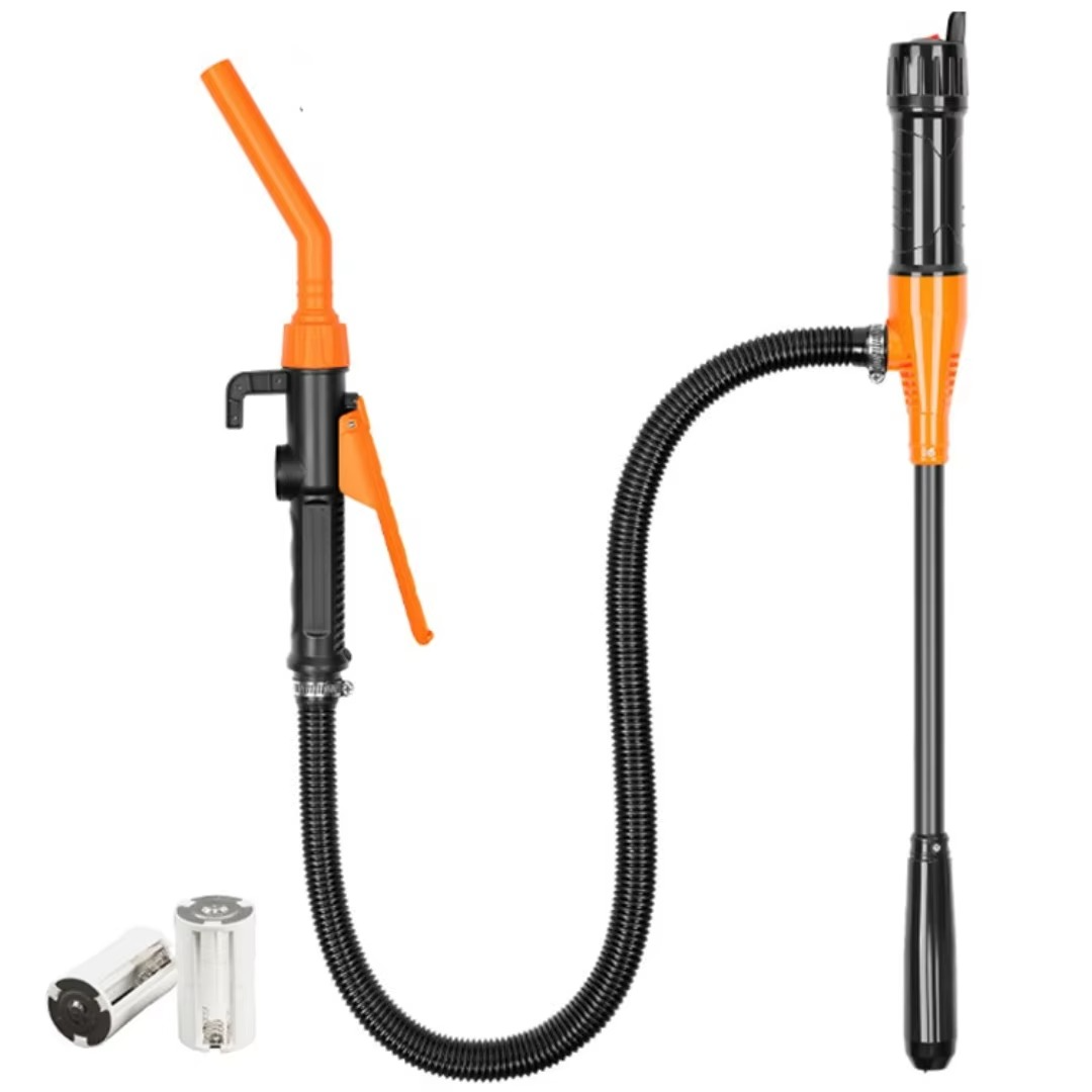 Norvo | Bærbar batteridrevet oljetransferpumpe med fleksibel slange