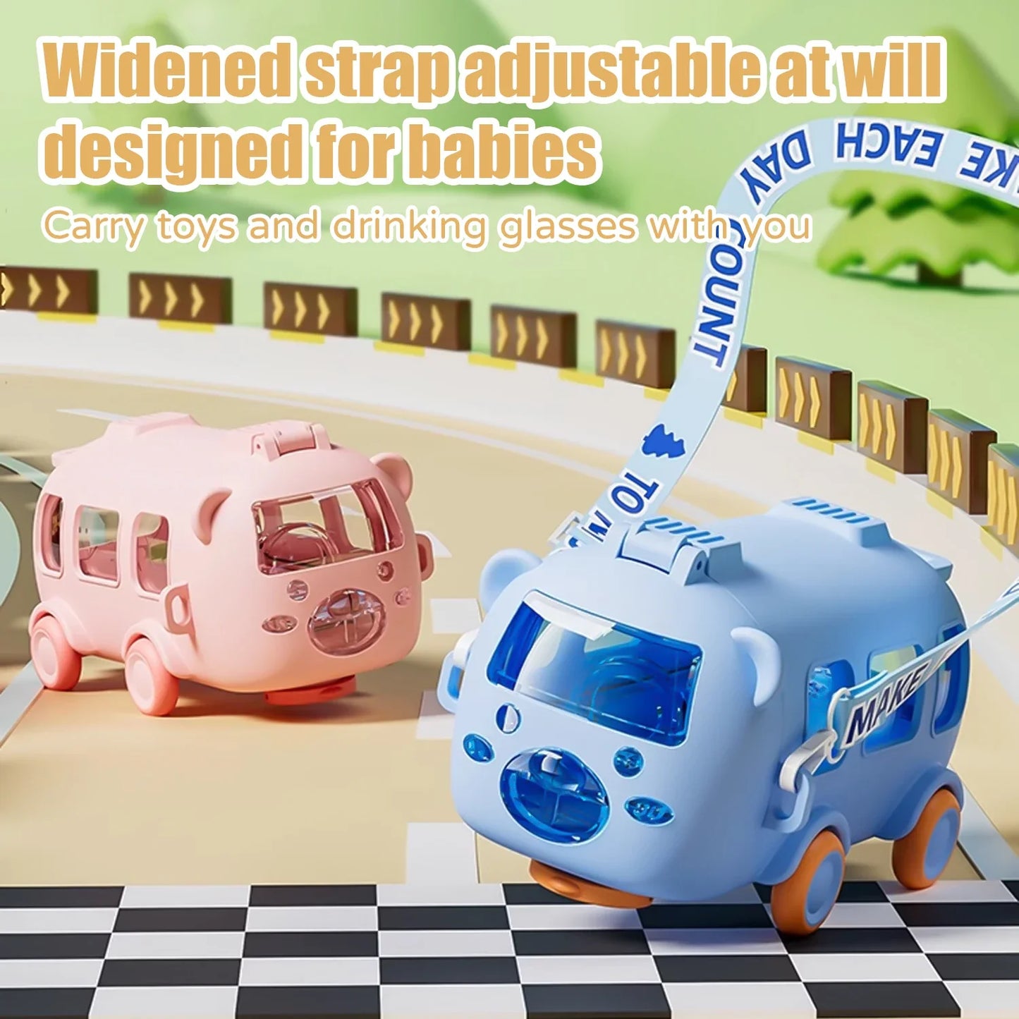 Norvo | Bærbar bussformet vannflaske