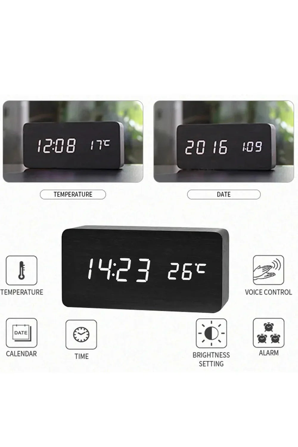 Norvo | LED Digital klokke