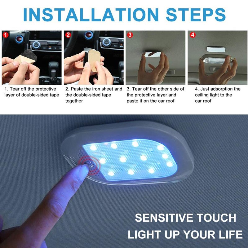 Norvo | Stardust Ride RGB Bil Tak Interiørlys