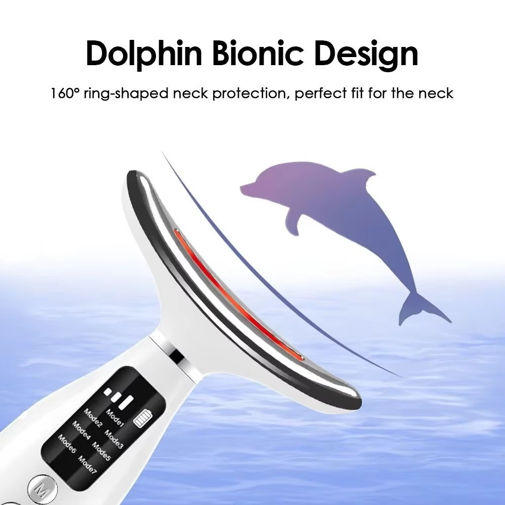 Norvo | Nakke- og ansiktsløftemasser med LED-terapi og vibrasjon