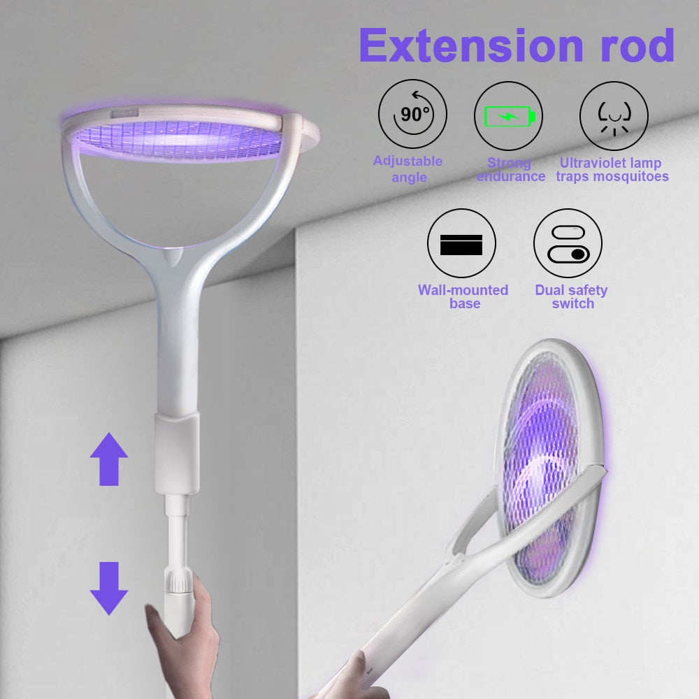 Norvo | 6i1 Roterbar Elektrisk Myggdreper