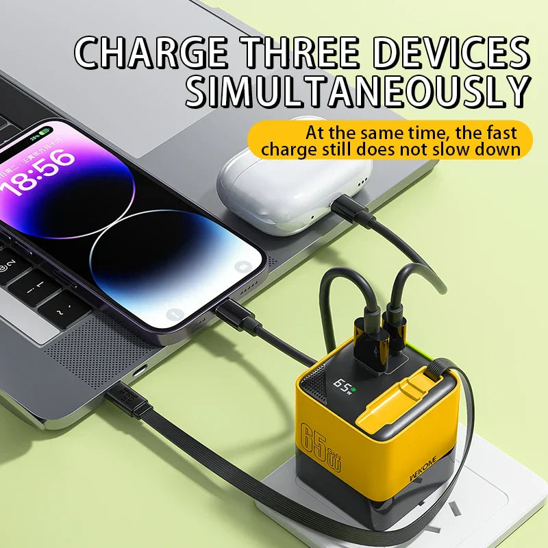 Norvo | Ultimate Super Rapid USB-C Ladingstasjon Kube