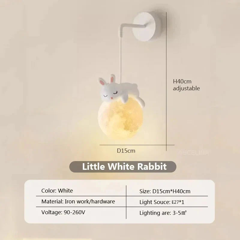 MoonGlow Light - Stilfulle LED Vegglampe for Rom Norvo