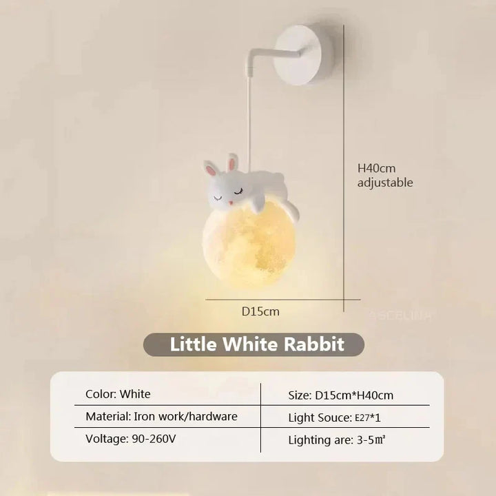 MoonGlow Light - Stilfulle LED Vegglampe for Rom Norvo