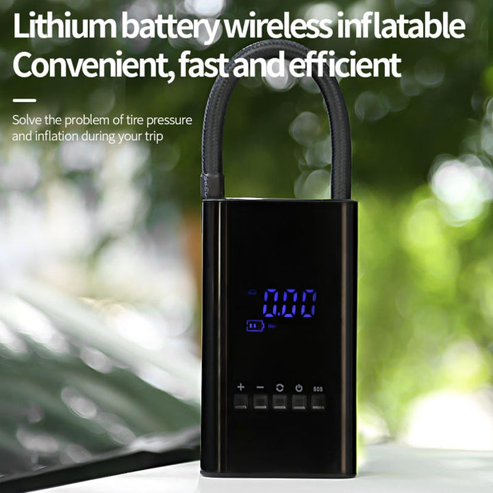 Norvo | Mini LED Display Veibuddy Luftkompressor