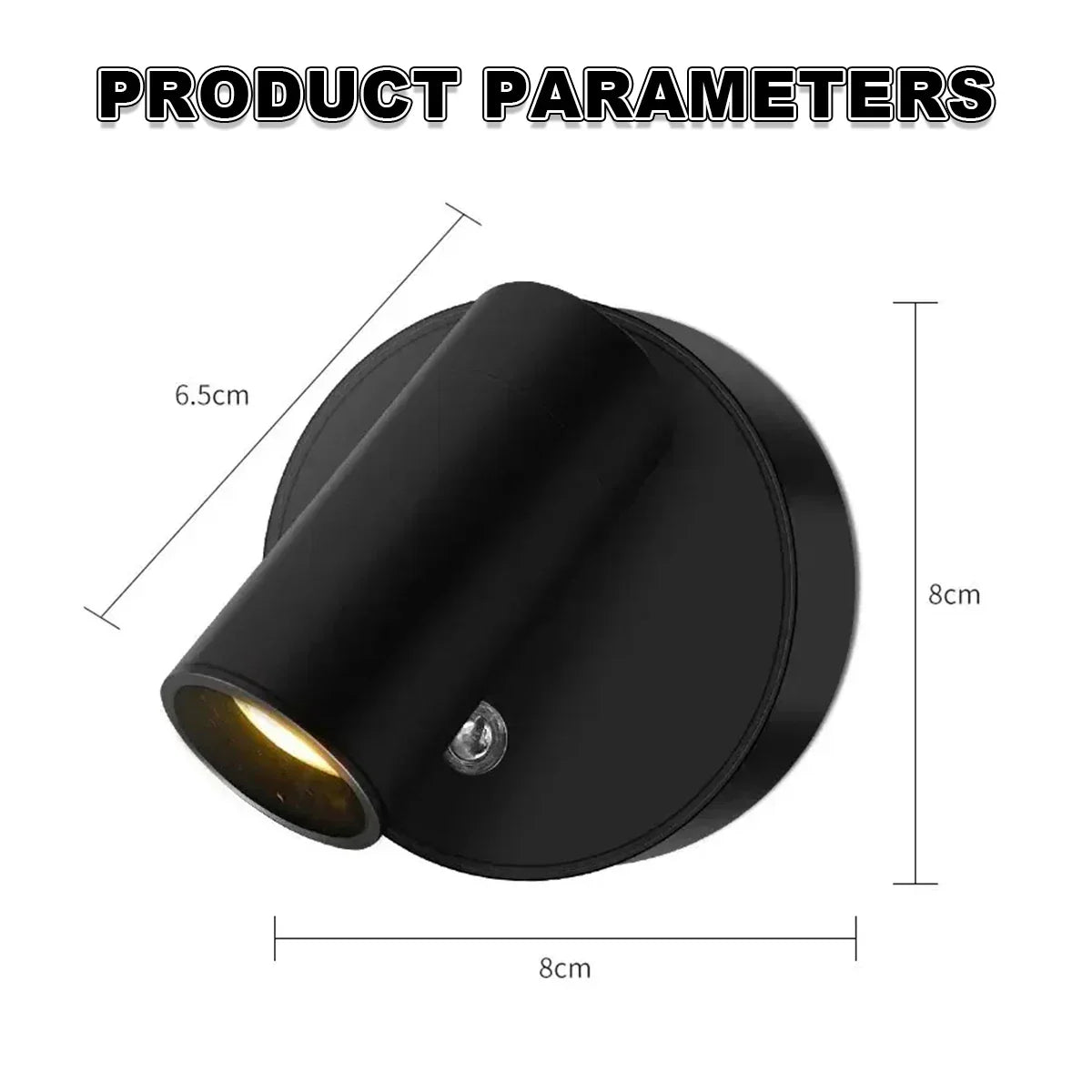 Norvo | Magnetisk Trådløs LED Oppladbar Vegg Spotlys