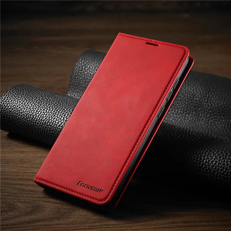 Norvo iPhone Case: Magnetisk Lærpouch for Stylish Beskyttelse