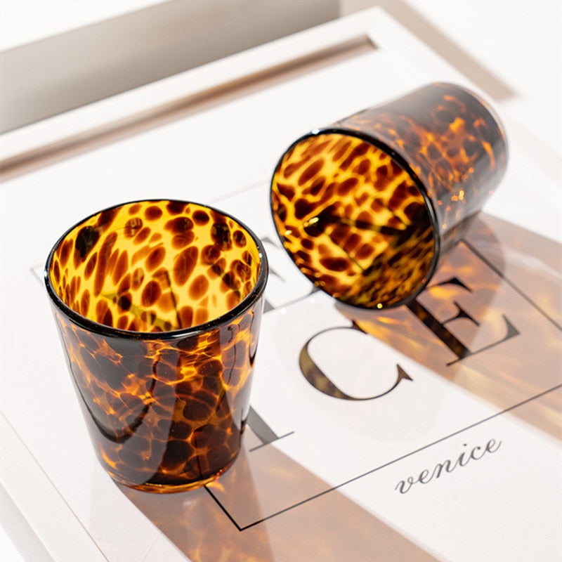 Norvo | Leopard Retro Drikkeglass