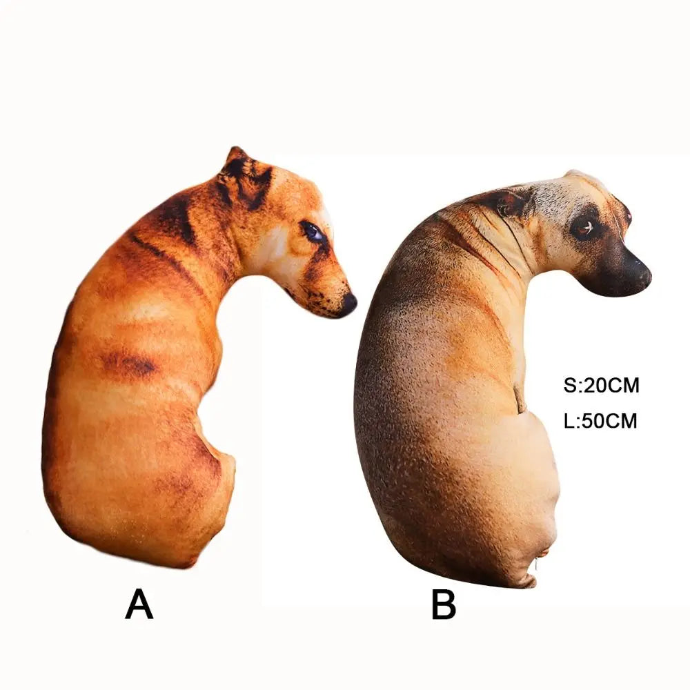 Norvo | Realistiske Hundemyke Hund Plush Puter