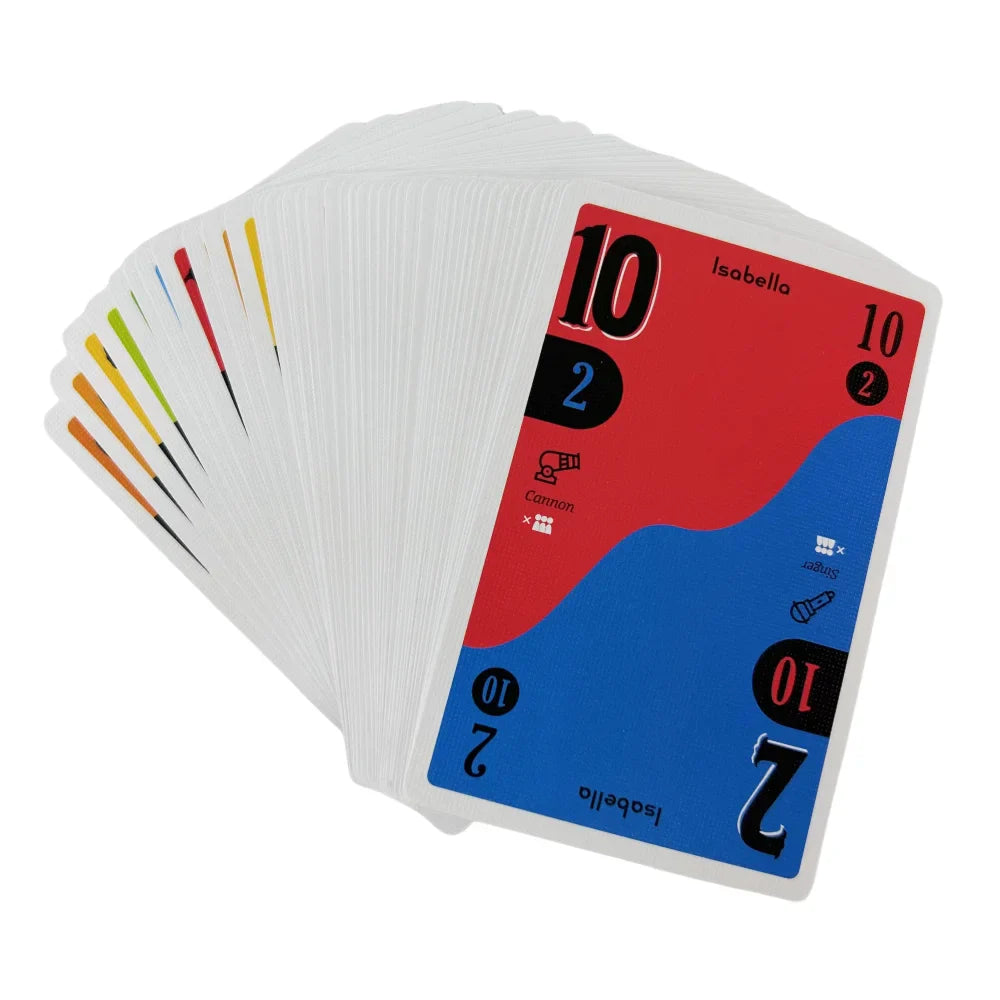 Circus Scout Kortspill for 2-5 Spillere - Morsom Pokerkortstokk for Festunderholdning