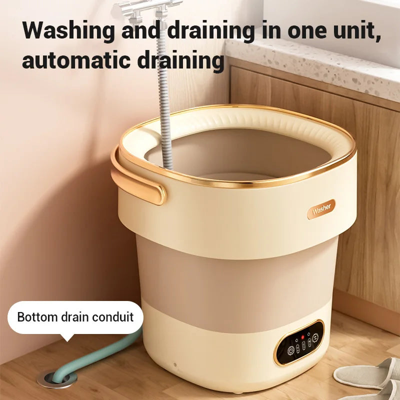 Norvo | Clean Jet Bærbar Reise-Klar Vaskemaskin