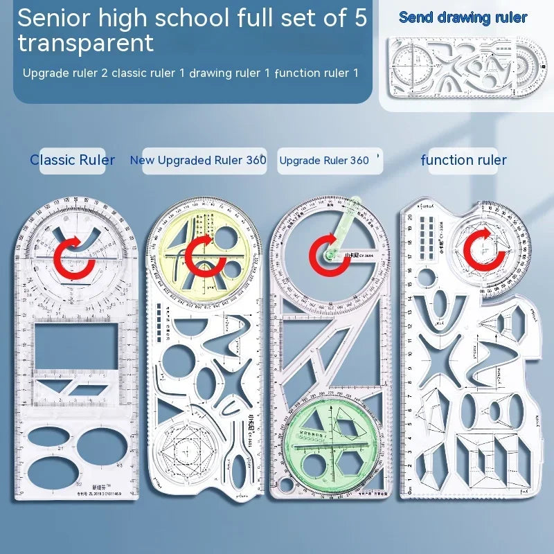 Norvo | Rotasjonsbar matematisk geometri linjal