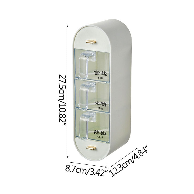 Norvo | Kjøkken Organizer Veggmontert Krydderstasjon