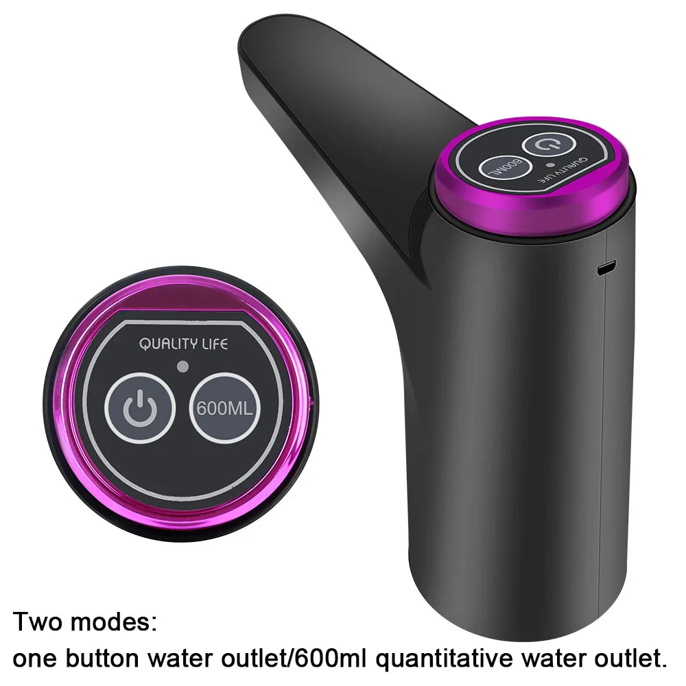 Norvo | Elektrisk Vann Dispensere AquaOne Touch | Berøringskontroll | USB Lading | For Gallon Flasker