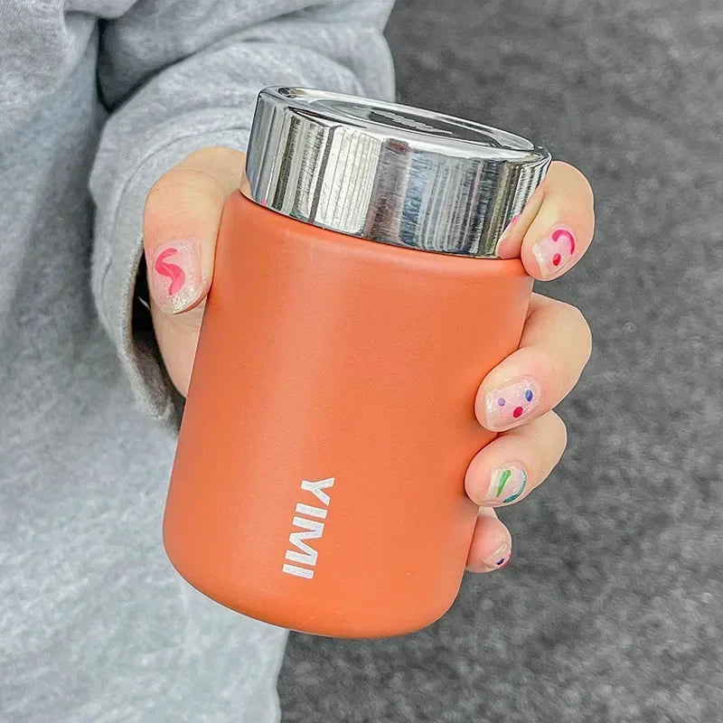 Norvo | 230ml Mini 316 Rustfritt Stål Bærbar Termos - Pocket Vakuumflaske