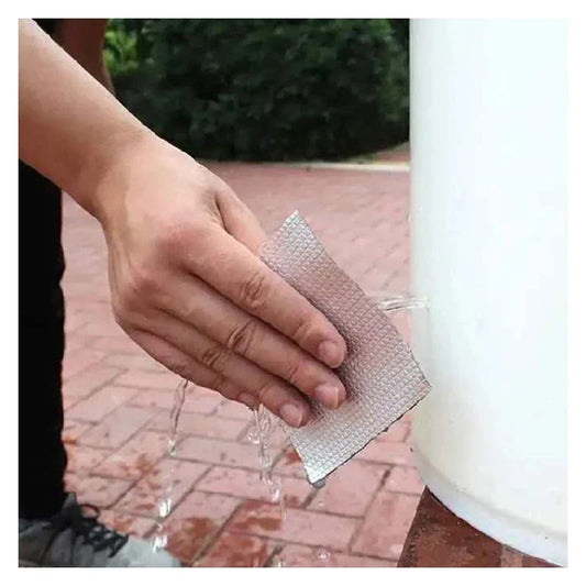 Norvo | Varmebestandig vanntett tape - Aluminiumfolie tykkere butylbånd for vegg-, basseng-, takfyllingsreparasjon - selvklebende duct tape