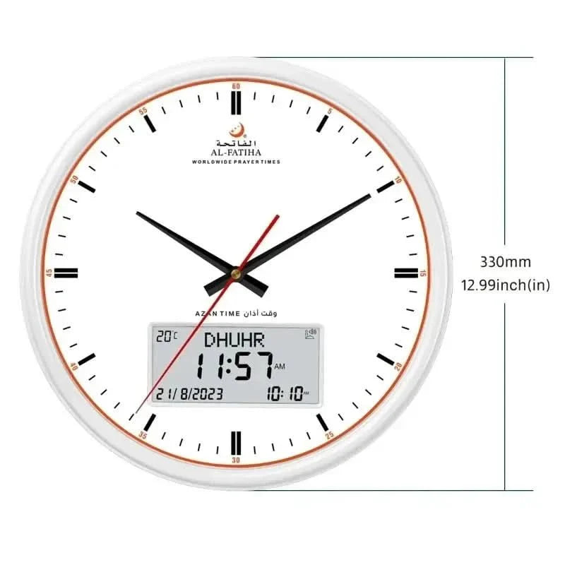 Norvo | Bønn klokke med automatisk azan justering og 10 azan lyder