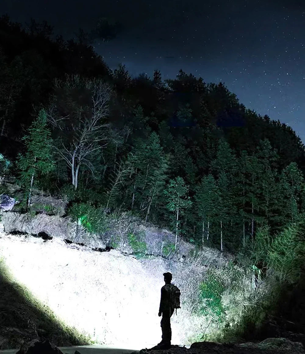 Norvo | LED Lommelykt LumiXPro S-359 | Mini XHP50 | Magnetisk & Oppladbar | 1000 Lumen | USB & Klemmefunksjon