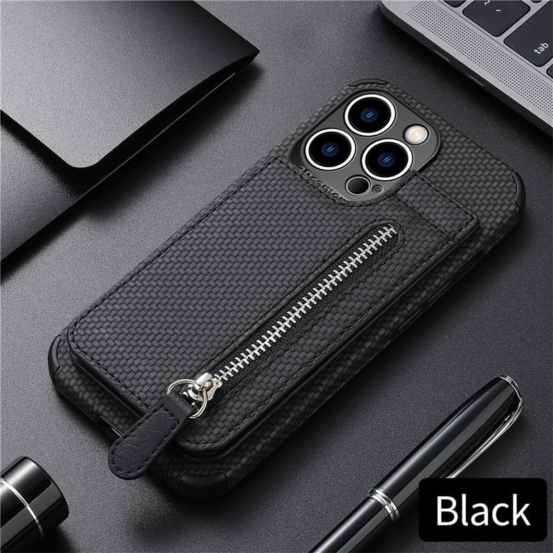 Norvo | Zip Zip Elegance Lommebok iPhone Etui