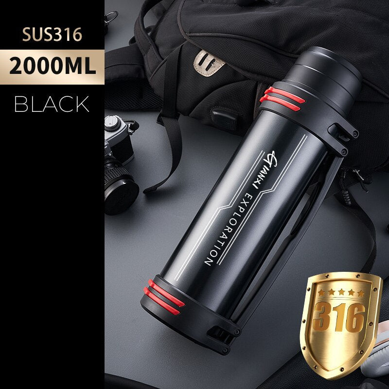 Norvo | Giant Drink Rustfritt Stål Termos Flaske