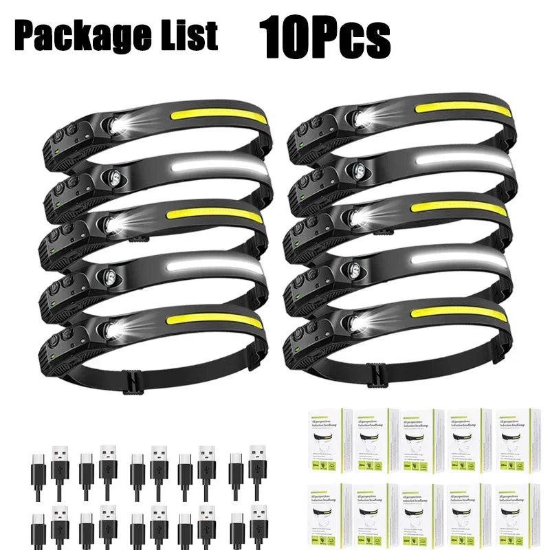 Norvo | Oppladbar LED Nødlys – Håndfri Lys Under Strømbrudd