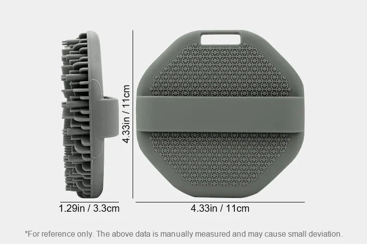 Norvo | Myk Silikon Dusj Kroppskrubbere
