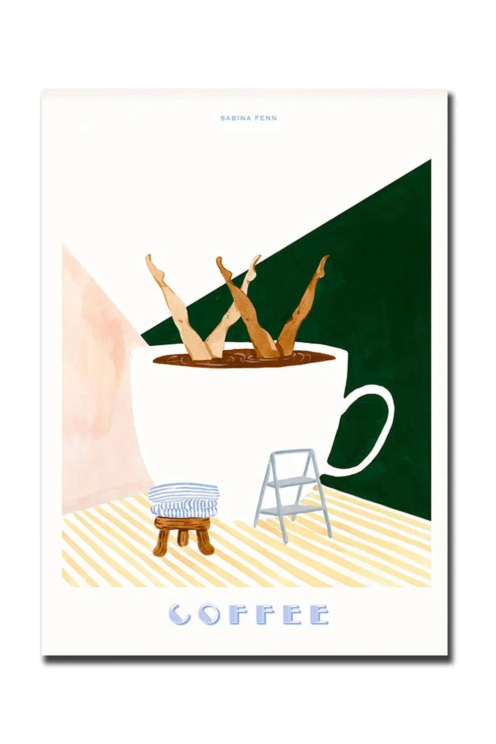 Norvo | God Morgen Kaffe Lerret Plakat