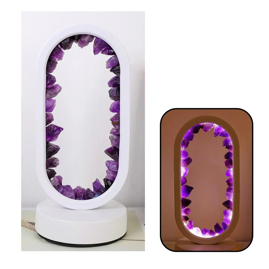 Améthystique – Elegant Naturlig Krystallbelysning Norvo