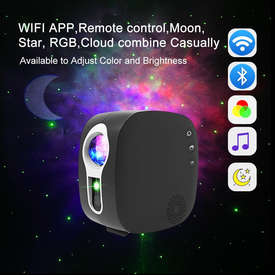 Norvo | Galaxy Glow Drevne Stjernehimmel Projektor