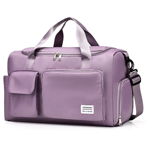Norvo | Viontera Reisekoffert Damer | 35L Helgveske med Skorom | Vanntett & Flygodbefalt | Sport & Trening Bag