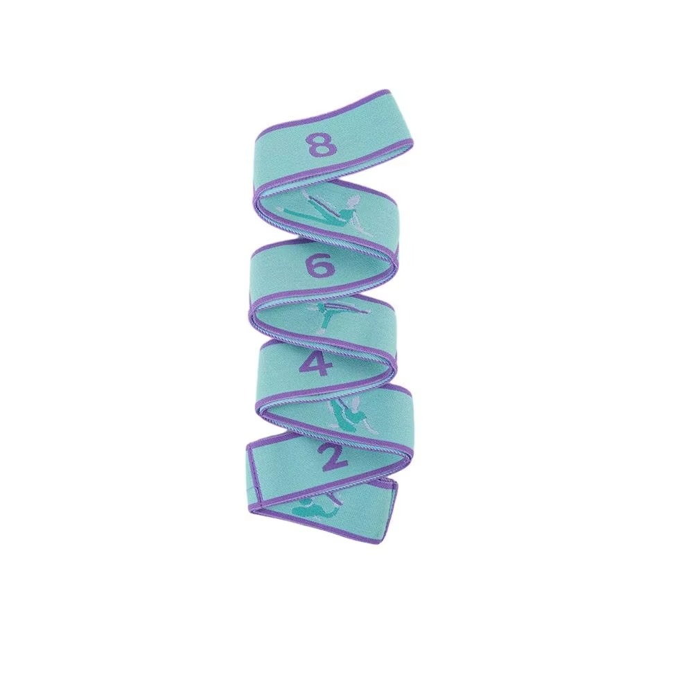 Norvo | Elastisk Yoga Tøyningsbelte for Fleksibilitet, Pilates, Dans og Hjemmetrening