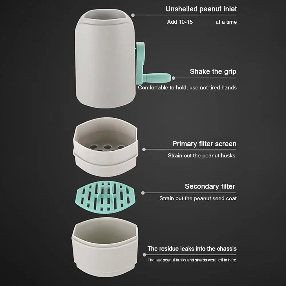 Norvo | Automatisk peanøttskallfjerner