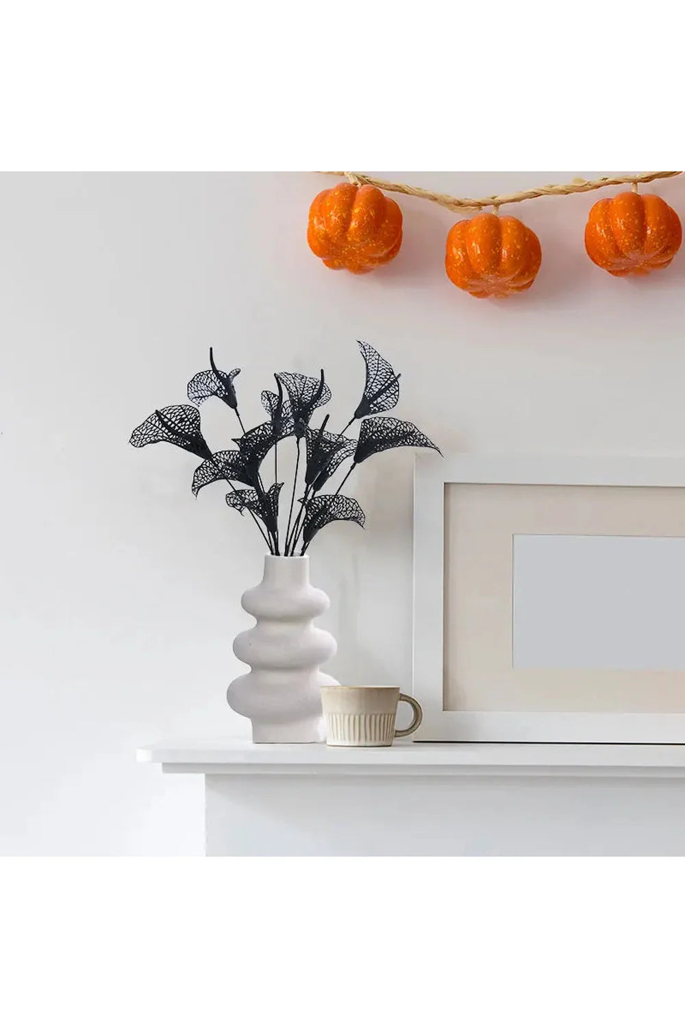 Midnatt Halloween Kunstige blomster
