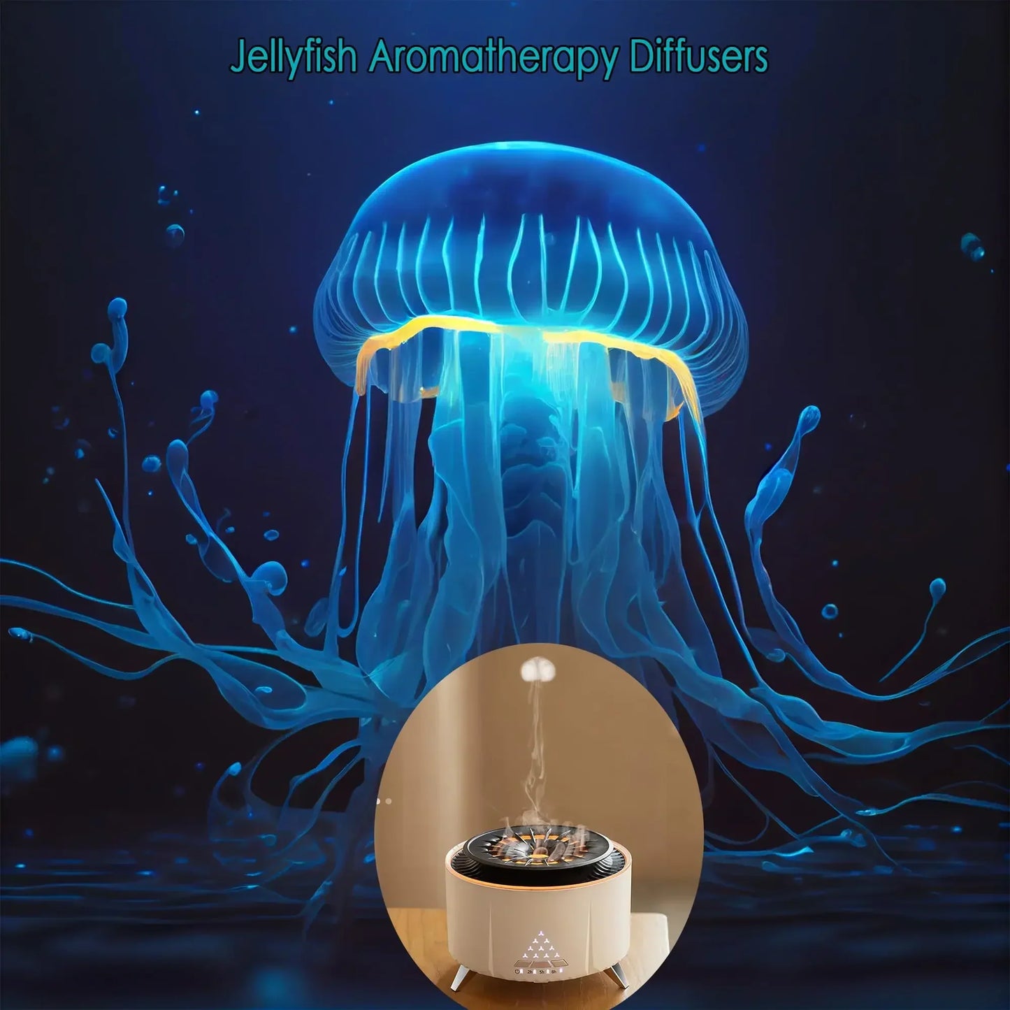 Galaktisk manet LED diffuser