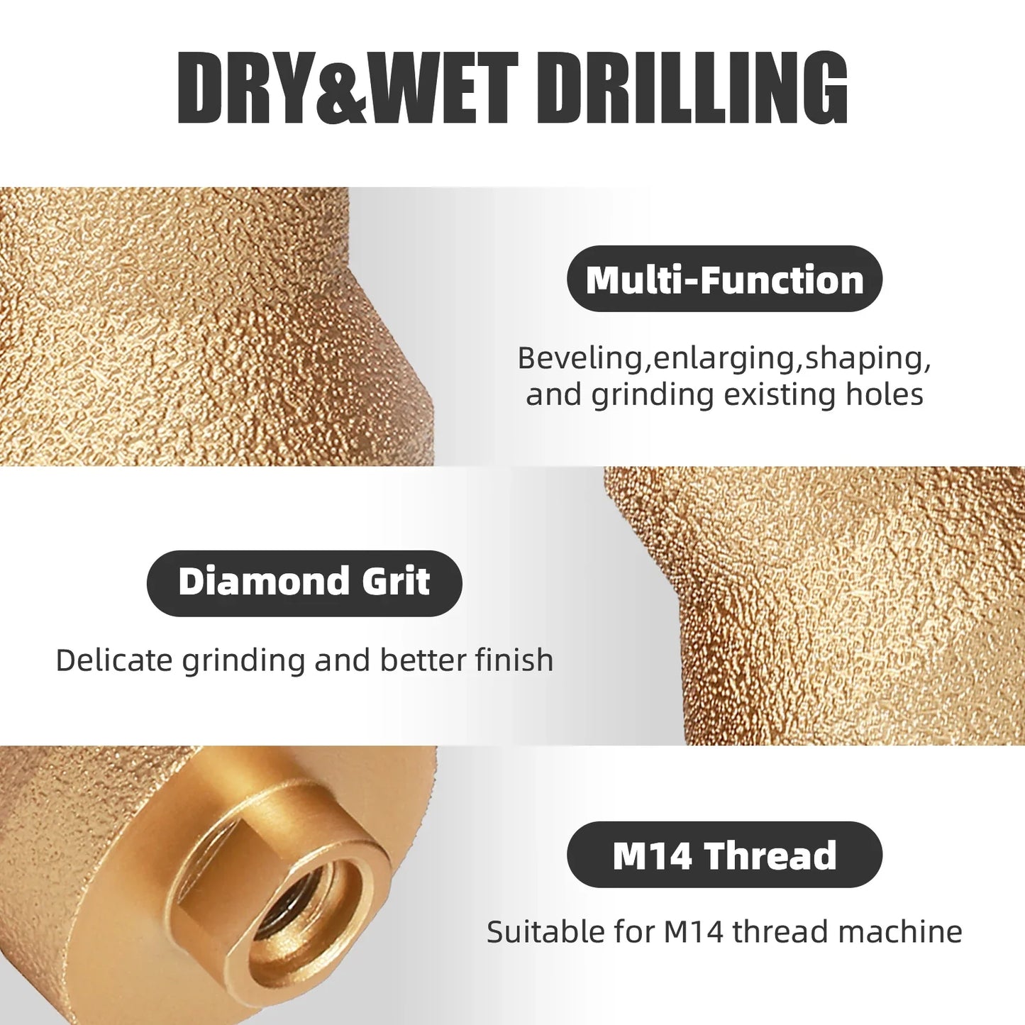 Norvo | Diamant Trinn Fased Borekroner