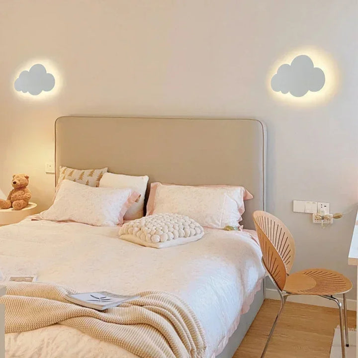 LED Skyvegglys | 3-Farge Dimmbar som Nattlys | Hvit Norvo