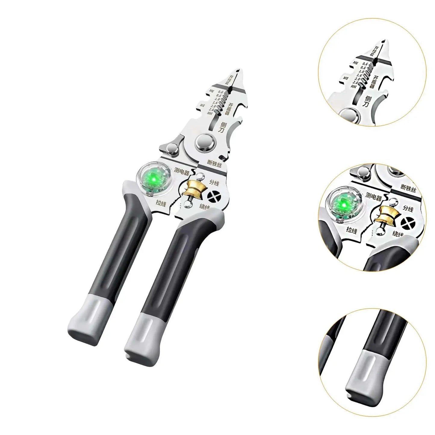 Norvo | Multi-Task Kablekutter Spenningsdetektor Tang