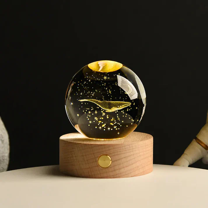 Norvo | 3d-krystall-natt-lamper – unike gaver for alle anledninger