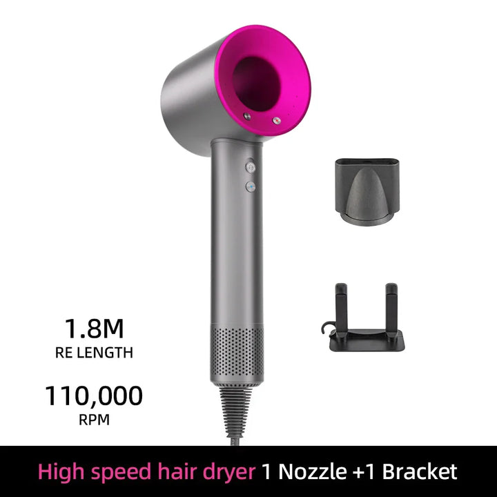 Norvo | Ion Hårføner | 200 Million Negative Ions | Intelligent Temperaturkontroll | 110,000 RPM