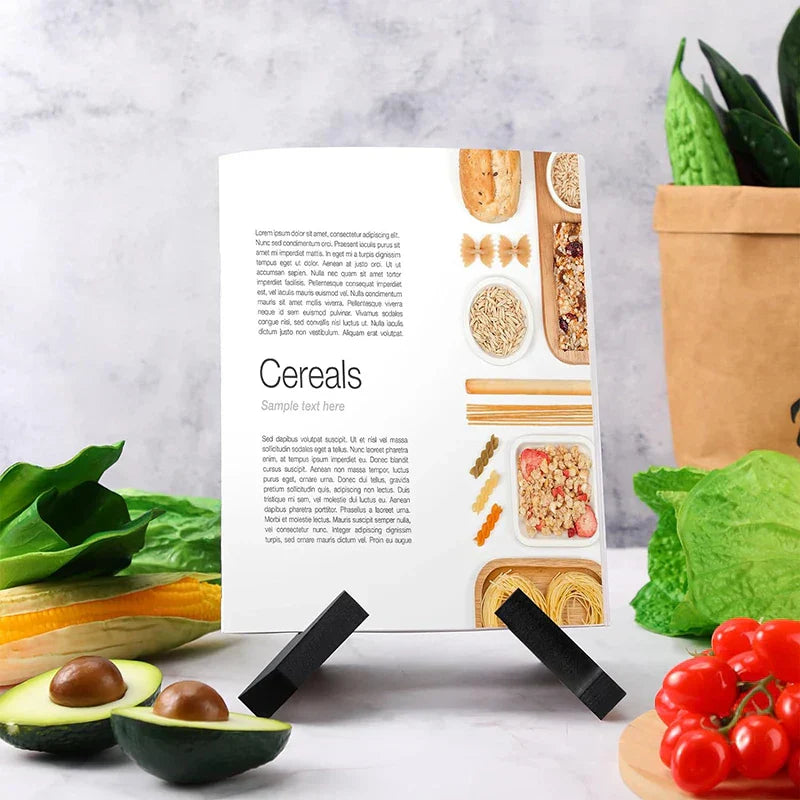 Norvo | WoodenTabletEase | Praktisk trestativ for (kokke)bøker